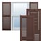 Ekena Millwork Builders Edge, TailorMade Cathedral Top Center Mullion, Open Louver Shutters, BEL1140026009, PR BEL1140026009 - alternate 1